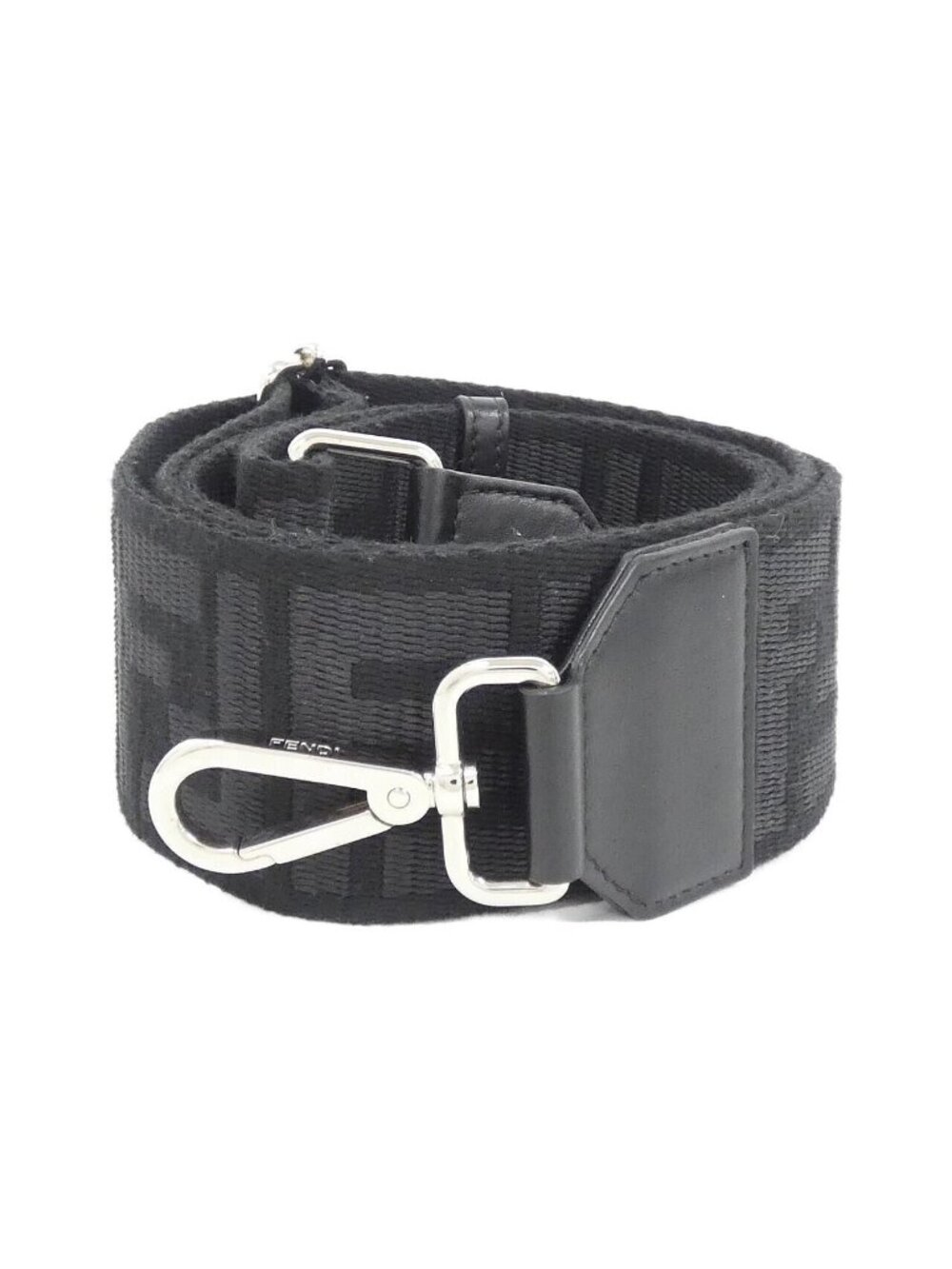 Fendi Strap You Bag Straps Silver